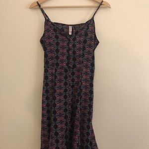 Xhilaration Midi Button Up Dress